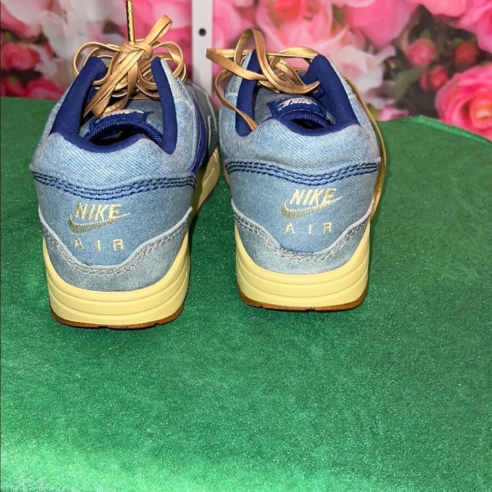 Nike Air Max Dirty Denim 10 Blue and Gold